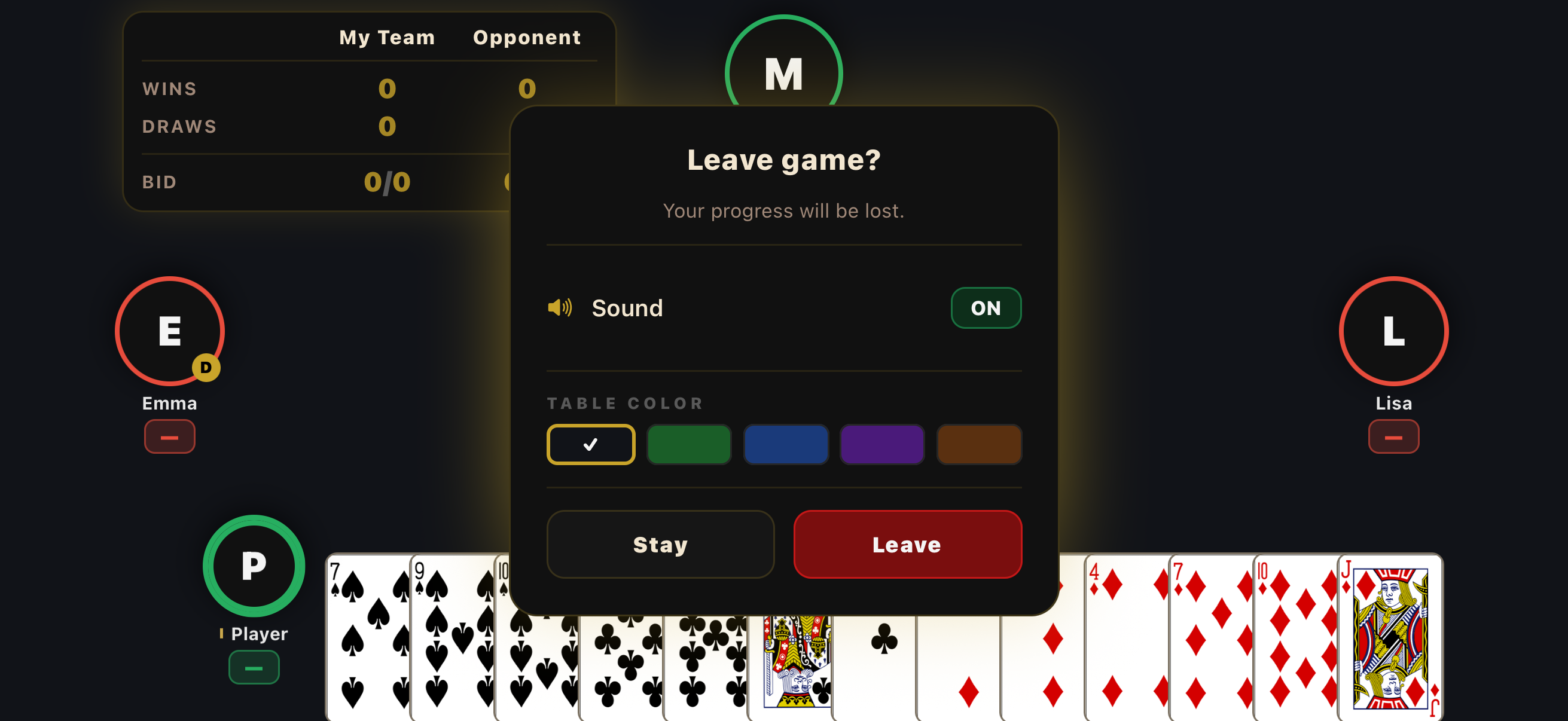 Manfee Lyon Card — Settings